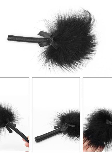 Bondage Kit Deluxe with Vibrator Black