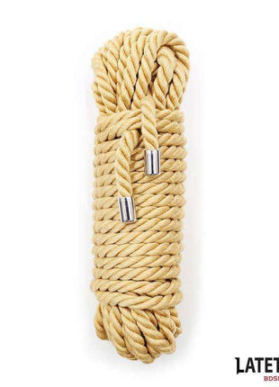 Bondage Rope with Metal Details 10m
