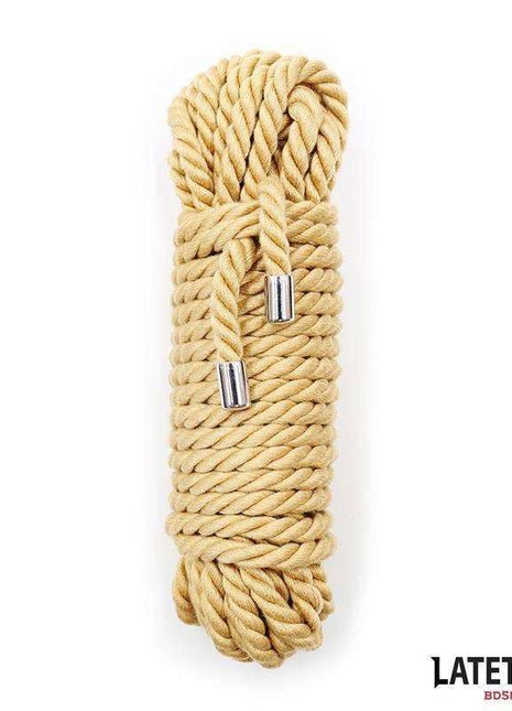 Bondage Rope with Metal Details 10m