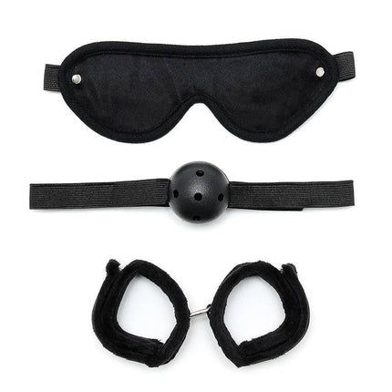 Bondage Set 3 Pieces Black