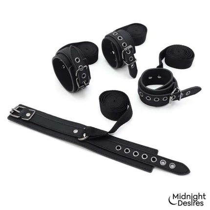 Bondage Set with Blindfold, Feather Tickle and Cuffs