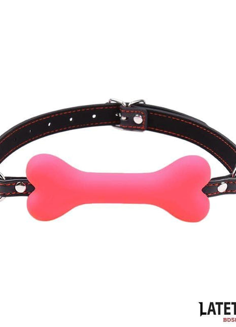 Bone Gag Pink Adjustable Sizing