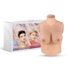 Realistic E Cup breast form Booskin Liquid Silicone