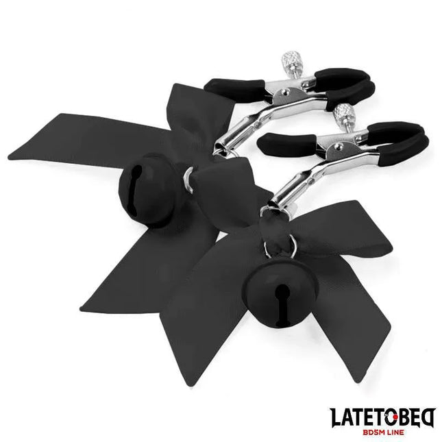 Bow Nipple Clamps with Bell