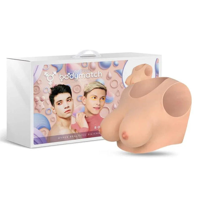Realistic Breast Form D Cup Bowie Liquid Silicone
