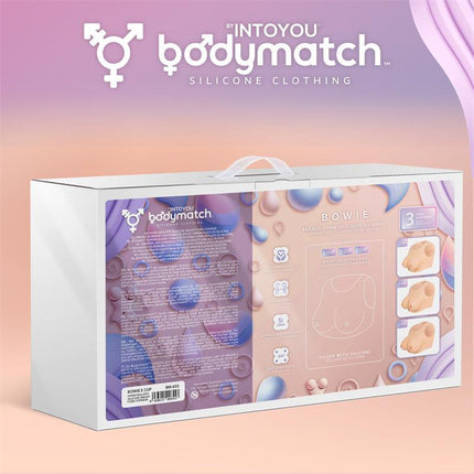 Bowie Realistic Breast Form E Cup Liquid Silicone