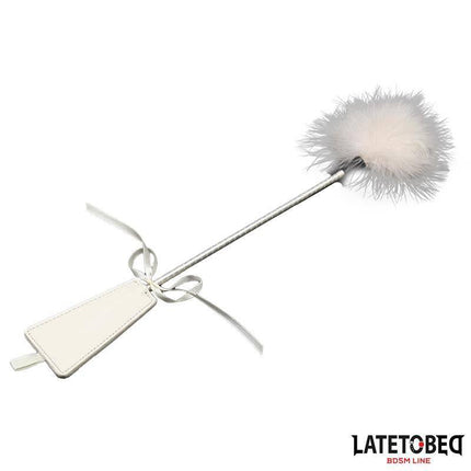 Bowknot Feather Tickler Paddle