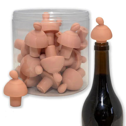 Breast Shaped Wine Bottle Stopper 1 Unit