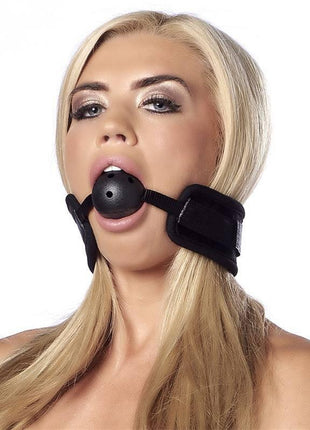 Breathable Gag Ball Black