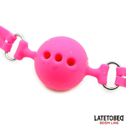 Breathable Silicone Ball Gag M - 4.5 cm
