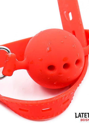 Breathable Silicone Ball Gag S - 4 cm
