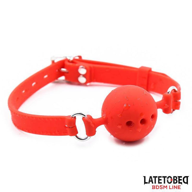 Breathable Silicone Ball Gag S - 4 cm