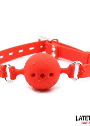 Breathable Silicone Ball Gag S - 4 cm