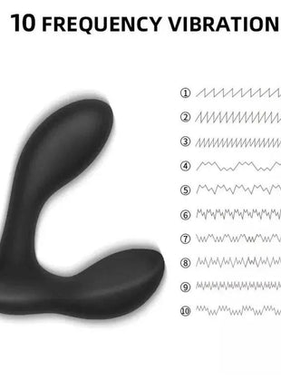 Brett Prostate Massager Remote Control USB Liquid Silicone
