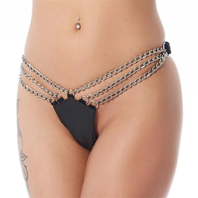Briefs with Chains Black M