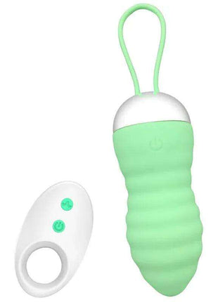 Brightgreen vibrating egg with remote control and USB charging