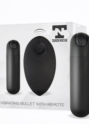 Buller Vibrating Bullet Remote Control USB Silicone Black