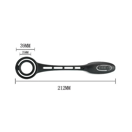 Butt Plug and Penis Ring with Vibration