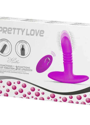 Butt Plug Heather Up and Down premium silicone anal toy with up-and-down motion and flared base for safe, versatile stimulation