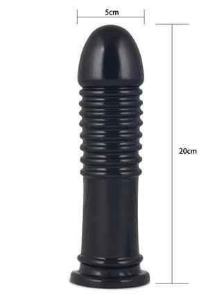Butt Plug King Sized Anal Bumper 8 Black