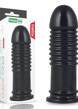Butt Plug King Sized Anal Bumper 8 Black