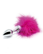Butt plug Small with pink feather - Secretsextoys.store