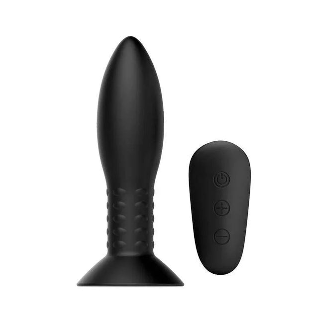 Butt Plug with Vibration and Rotation