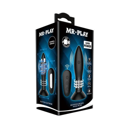 Butt Plug with Vibration and Rotation