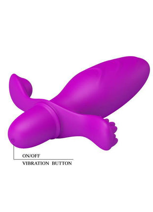Butt Plug with Vibration Fitch Purple