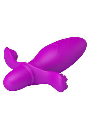 Butt Plug with Vibration Fitch Purple