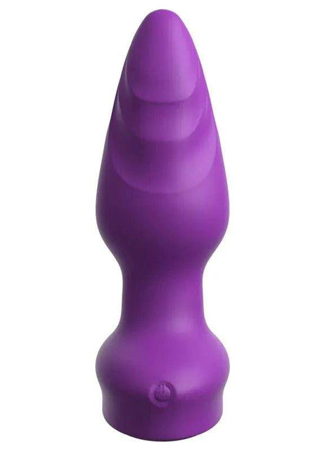 silicone butt plug with vibration and ergonomic design