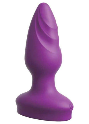 Silicone butt plug with vibration and ergonomic design