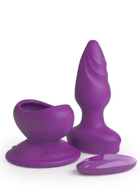 Silicone butt plug with vibration and ergonomic design