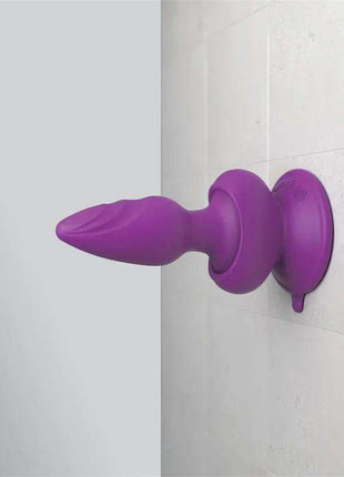 silicone butt plug with vibration and USB rechargeable