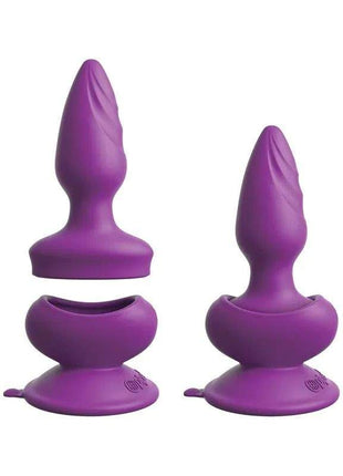 Silicone butt plug with vibration and USB rechargeable feature