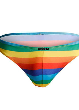 C4M01 Low Rise Bikini Brief Rainbow