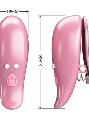 Cailey Nipple Clamps with Vibration and Remote
