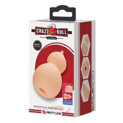 Calabash Breast Shaped Masturbator with Ribbed Texture