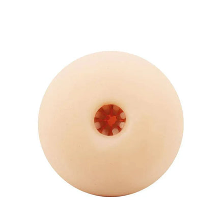 Calabash Breast Shaped Masturbator with Ribbed Texture