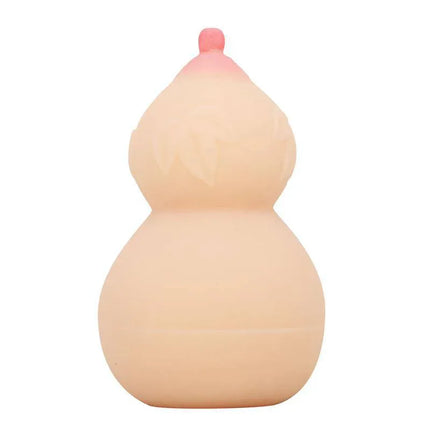Calabash Breast Shaped Masturbator with Ribbed Texture