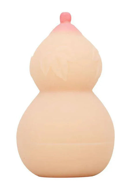 Calabash Breast Shaped Masturbator with Ribbed Texture