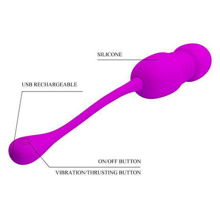 Callie Vibrating Thrusting Egg for Enhanced Pleasure