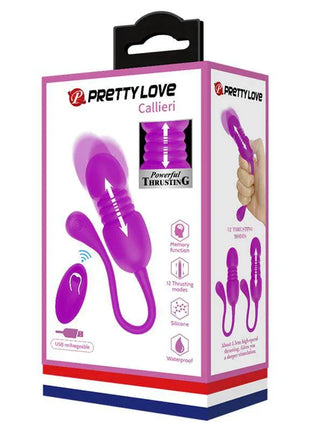Callieri Vibrating Egg with Thrusting and Remote Control
