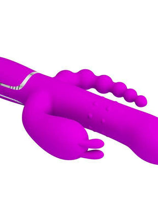 Cammy 4 in 1 Vibe with Rotating Balls and Anal Chain