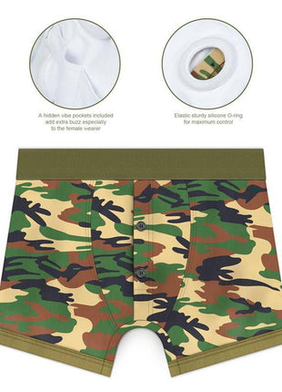 Camo Strapon Shorts 28-32