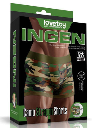 Camo Strapon Shorts 38-42