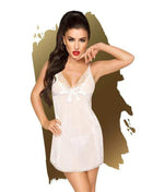 Casual Seduction Chemise White - Secretsextoys.store