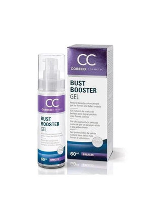 CC Bust Booster Gel 60 ml jar promoting bust firmness and hydration with natural ingredients