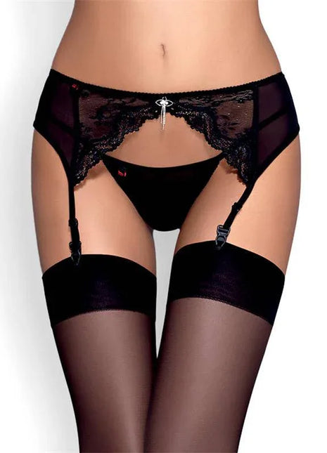 Charms Garter Belt and Thong L XL