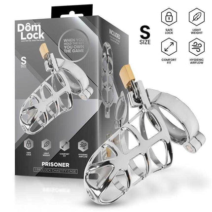 Chastity Cage S by Domlock - Penis Lock for Submission
